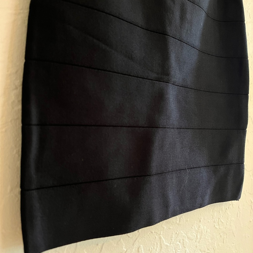Bebe Black Bandage Skirt - Picture 3 of 5